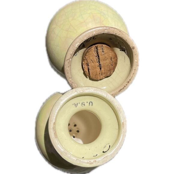 Antique Salt and Pepper Shakers Made in the US - Picture 3 of 3